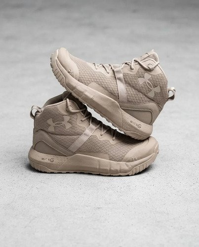 Botas Tacticas Micro G Beige Hombre Under Armour Sin categorizar