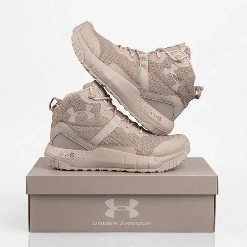 Botas Tacticas Micro G Beige Hombre Under Armour Sin categorizar